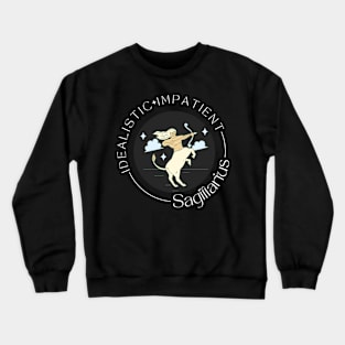 Sagittarius Zodiac Sign Crewneck Sweatshirt